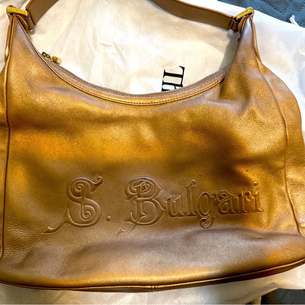 Vintage Bvlgari Sotirio hobo bag